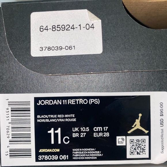JORDAN 11 RETRO - Picture 4 of 4